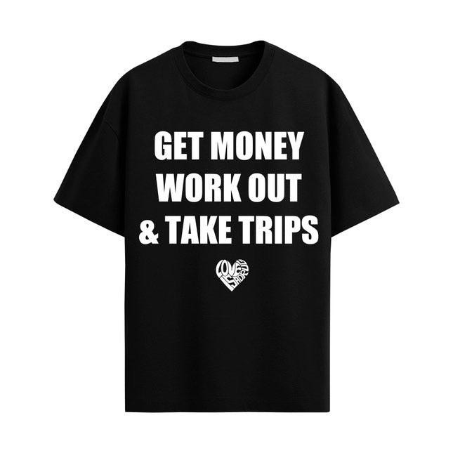 Black Get Money Tee